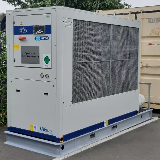 Kaltwassersatz zur sicheren Kühlung industrieller Anlagen