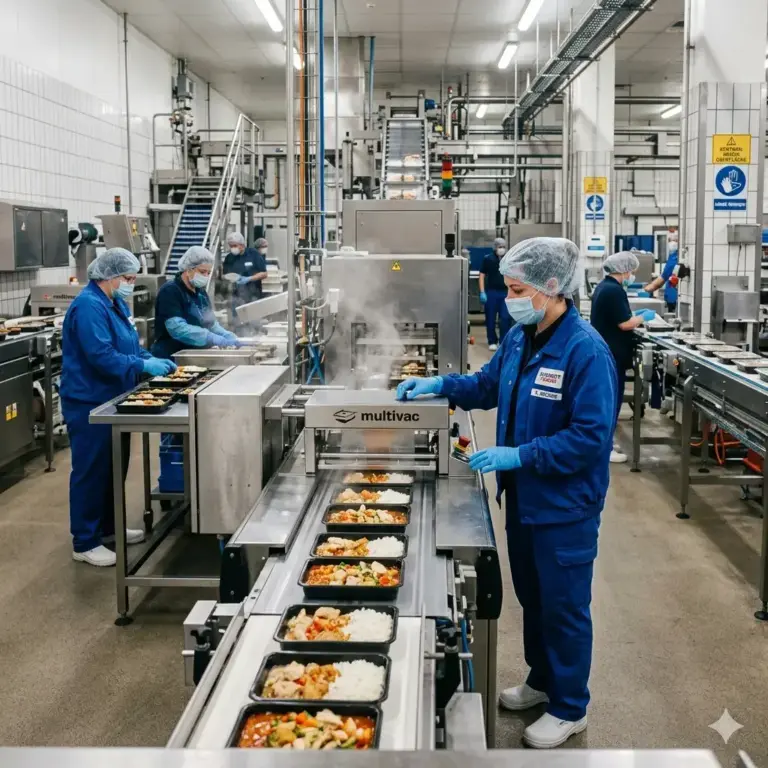 Planta de producción de alimentos en Costa Rica con sistemas de enfriamiento industrial