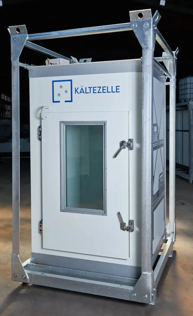 Cella frigorifera per il raffreddamento e lo stoccaggio controllati